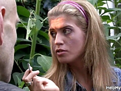 18 jaar, Pijpbeurt, Hardcore, Man, Geschoren, Tiener, Vrouw, Vrouwwisselen