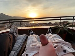 18 años, Mamada, Pareja, Polla, Hd, Mamá, Al aire libre, Pov