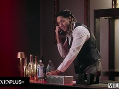 Grote kont, Blond, Pijpbeurt, Diep in de keel, Hondjeshouding, Hd, Moeder die ik wil neuken, Roodharige vrouw