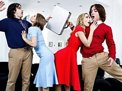 18, デカ尻, デカチン, デカパイ, フェラチオ, バック, オージー, ティーン