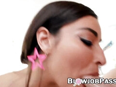 Leie, Blasen, Kehlenfick, Schwanz, Aufs gesicht abspritzen, Monster, Jungendliche (18+), Titten