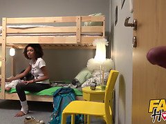 Schwarz, Kehlenfick, Gruppe, Hardcore, Zierlich, Rasiert, Flotter dreier, Nass