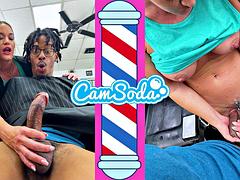 Grosser schwanz, Grosse titten, Schmuddelige sprache, Handjob, Hd, Interrassisch, Öl, Höschen