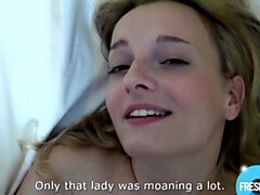 18, デカチン, ブロンド, フェラチオ, バック, 自然山雀, ティーン, オッパイの