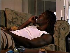 Grote lul, Grote mammen, Zwart, Zwart, Hardcore, Interraciaal, Likken, Tieten likken