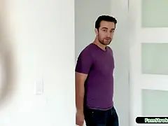 Grosser schwanz, Grosse titten, Blasen, Hd, Monster, Rasiert, Stiefmutter, Titten