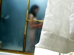 Another shower of hairy sister