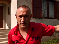 Grosser schwanz, Grosse titten, Fingern, Hardcore, Reif, Im freien, Titten