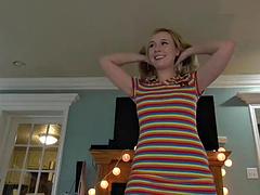 Amateur, Belleza, Verga grande, Rubia, Mamada, Pareja, Pajear, Tetas