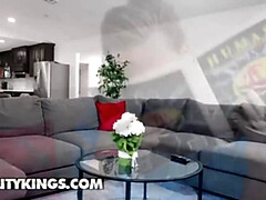 Blasen, Hundestellung, Schwarz, Muschi, Realität, Rasiert, Stiefmutter, Titten