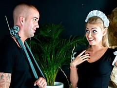 Grosser arsch, Grosse titten, Blondine, Blasen, Hundestellung, Flexibel, Dürr, Jungendliche (18+)