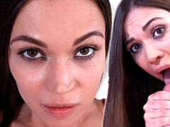 Amateur, Grosse bite, Sucer une bite, Lingerie, Seins naturels, Maigrichonne, Adolescente, Nénés