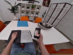 3d, デカチン, フェラチオ, イく瞬間, 顔射, 面白, 馬乗り, オッパイの