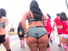 Leie, Arsch, Wohlbeleibte schöne frauen, Im freien, Öffentlich, Realität