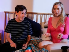 Culo, Rubia, Mamada, Hermano, Pajear, Afeitado, Tetas, Voyeur