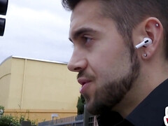 Schönheit, Kehlenfick, Schwanz, Weibliche domination, Latex, Lingerie, Natürlich, Strapon