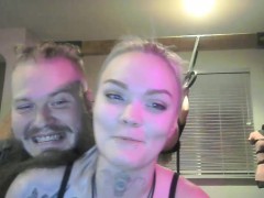 Enthousiasteling, Pijpbeurt, Fetisj, Roodharige vrouw, Webcamera