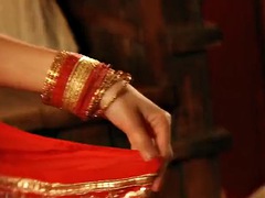 Braunhaarige, Indisch, Milf