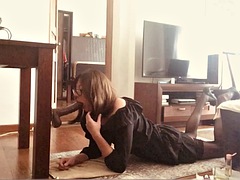 In den arsch, Schönheit, Crossdresser, Dildo, Absätze, Lingerie, Transfrau, Jungendliche (18+)