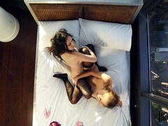 Kont, Slaapkamer, Grote mammen, Naakt, Natuurlijke tieten, Billekoek, Tieten likken, Nat