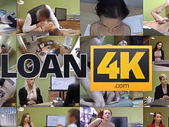 Isabella Lui's first loan4k interview - moneylender bangs her hard in cowgirl and blowjob positions