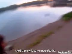 Enthousiasteling, Pijpbeurt, Jonge meid, Condoom, Sperma shot, Hondjeshouding, Schreeuwen, Tiener