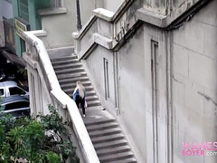 Latina mom with sexy tan lines in amateur hardcore scene - Big fake tits