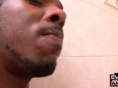 Schwarz, Blondine, Besamung, Schwanz, Hardcore, Nass