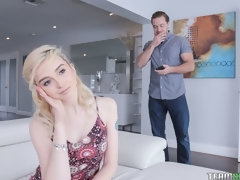 Passionate blonde with small tits Lexi Lore screwed like a cheap slut