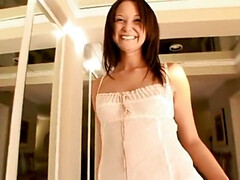 Schönheit, Blondine, Blasen, Braunhaarige, Sperma im mund, Süss, Schwanz, Titten