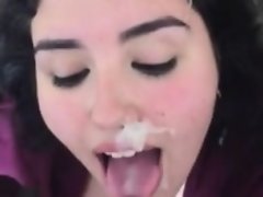 Leie, Blasen, Braunhaarige, Aufs gesicht abspritzen, Handjob, Pov, Jungendliche (18+)