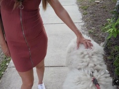 Cul, Gros seins, Lunettes, De plein air, Piercing, Public, Chatte, String