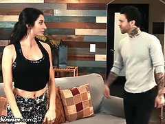 デカチン, デカパイ, フェラチオ, エロ熟女, なめる, 母, オマンコ, 叫ぶ