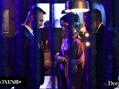 Kont, Mooi, Pijpbeurt, Bruinharig, Handbeurt, Ondergoed, Trio, Tieten likken