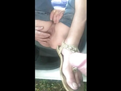 Amateur, Anal, Exhib, De plein air, Petite femme, Suçant, Sous la jupe, Voyeur