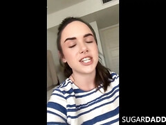 Tiny Tight Pussy Teen Wants Sugar Daddy To Pay 4 College