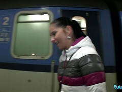 Leie, Bad, Blasen, Hotel, Im freien, Pov, Öffentlich, Eng