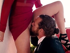 Gros cul, Gros seins, Brunette brune, Gorge profonde, Hd, De plein air