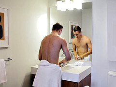 Pijpbeurt, Homo, Geschoren, Douche