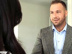 素人, アジア人, デカパイ, フェラチオ, Hd, 怪物, ラフ, ティーン