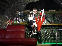 Schwarz, Würgen, Lecken, Party, Muschi