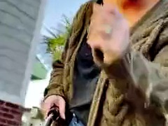 Leie, Blasen, Paar, Im freien, Öffentlich