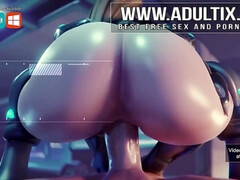 Aziatisch, Kont, Grote kont, Pijpbeurt, Bruinharig, Lul, Rijden, Tiener