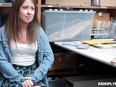 Blasen, Braunhaarige, Kehlenfick, Schwanz, Flashen, Höschen, Rotschopf, Titten