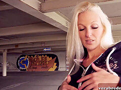 Allemand, De plein air, Public, Maigrichonne, Adolescente