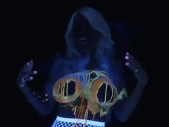 Anaal, Blond, Pijpbeurt, Hondjeshouding, Sperma in gezicht, Hd, Panty, Rijden