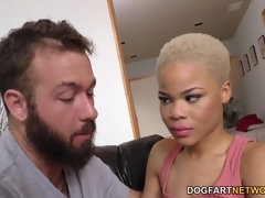 Большой член, Черные, Минет, Глубокая глотка, Член, Черненькие, Затыкание рта, Межрасовый секс