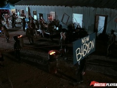 Aus dem arsch in den mund, Schwarz, Blasen, Hundestellung, Europäisch, Lecken, Im freien, Realität