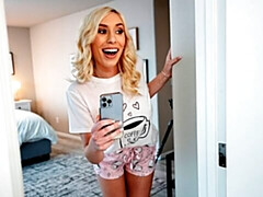 Verga grande, Tetas grandes, Rubia, Mamada, Estilo perrito, Pov, Flaco, Adolescente