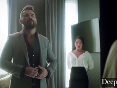 アナル, デカパイ, ダブル開発, Hd, 自然山雀, オフィス, 赤毛, 三人